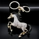 thumbnail image 1 of LLavero de diamantes de imitación de caballo corriendo, llavero de Metal, colgante de bolso, accesorios de joyería creativos para fiesta, regalo, K5347S01, 1 of 4