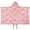 Strawberry Plants Fruit, variant on Strawberry Plants Fruit Milk Box Checkered Hooded Bath Towel,50"x30" for Ages 3 To 12 Kids, Quick Dry Lightweight Soft Microfiber Hood Beach Towel Cover Up for Kids