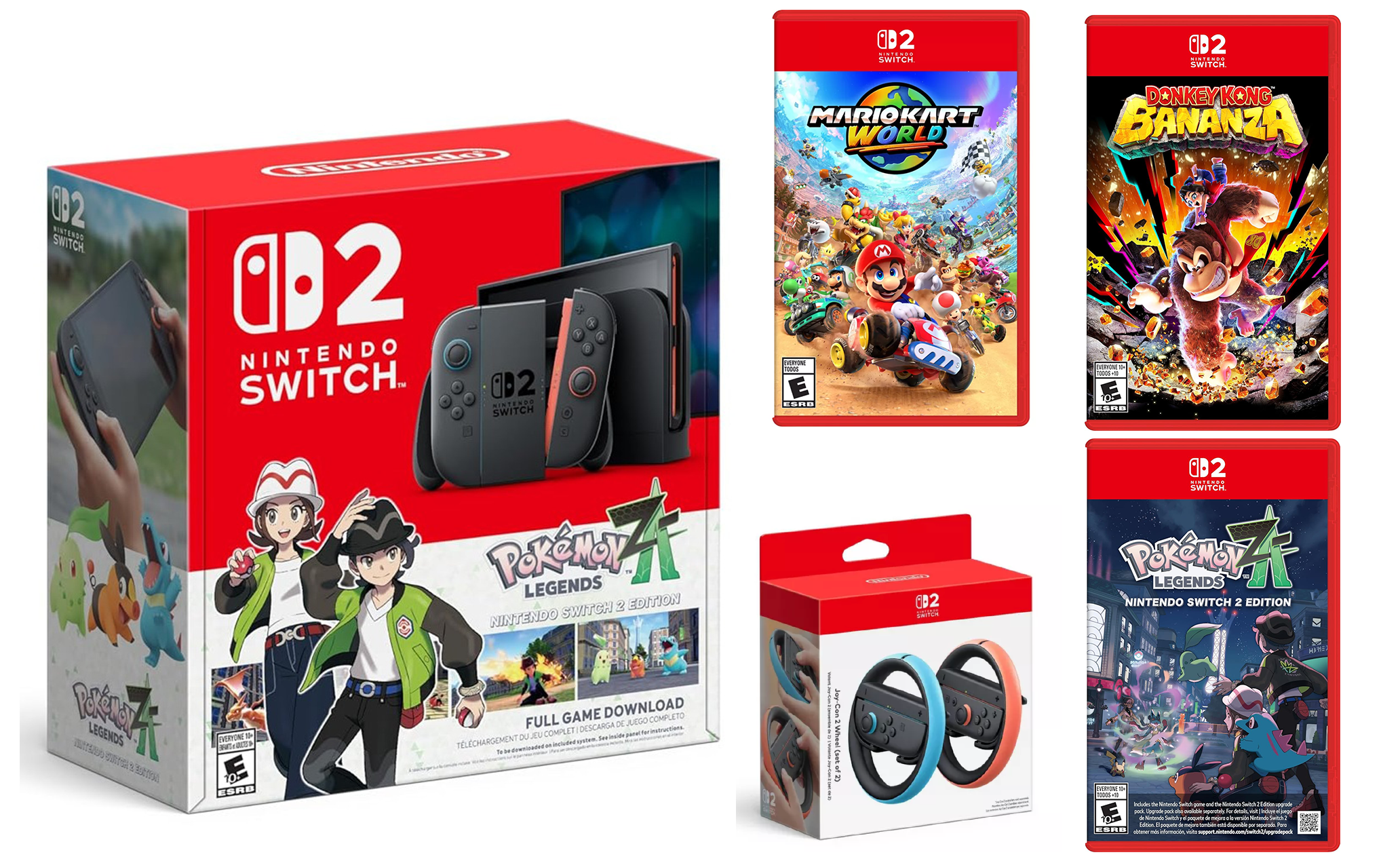 Nintendo Switch 2 with Pokemon Legends Z-A Edition Game Bundle