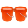thumbnail image 2 of 2Pcs Plastic Pail Handheld Paint Pail Paint Container Paint Packaging Bucket Paint Storage Bucket, 2 of 9