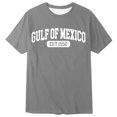 thumbnail image 4 of Camiseta minimalista europea de manga corta con estampado de letras para hombre - Prenda deportiva informal y holgada con cuello redondo, 4 of 4