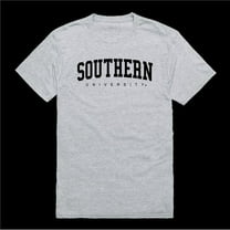 W Republic 500-235-HG2-01 Southern University Jaguars Game Day T-Shirt, Heather Grey - Small