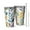 Colorful Leaves Pattern, variant on 16oz Tumblers Floral Pattern Stainless Steel Vacuum Insulated Double Wall Travel Tumbler Cups Mug with Lid and Straw,Cleaning Brush for Coffee,Tea