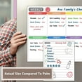 thumbnail image 6 of Magnetic Dry Erase Whiteboard Calendar for Fridge Set of 3 - Monthly, Weekly & Daily Organizer Planner, Grocery List, 4 Markers & Eraser, 6 of 7