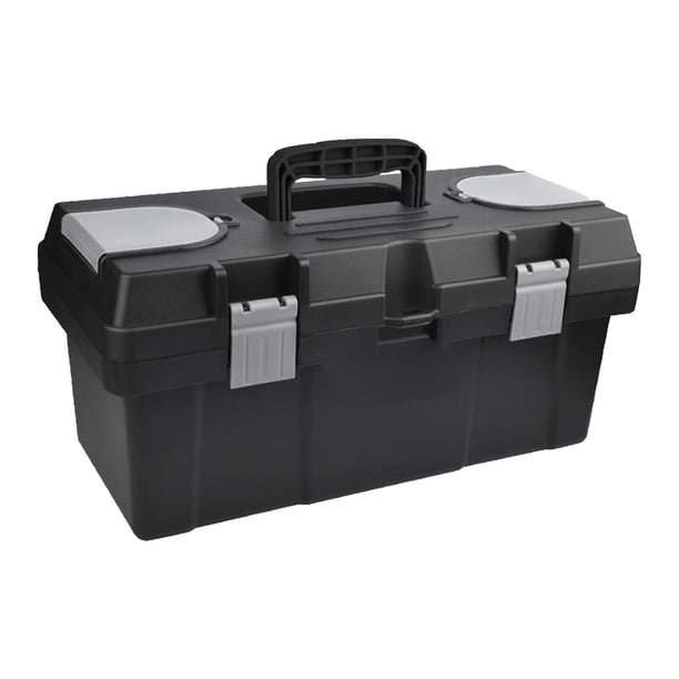 Caja de herramientas portátil, contenedor de almacenamiento, herramientas manuales, portador industrial, estuche rígido de viaje 405 x 195 x 185 cm