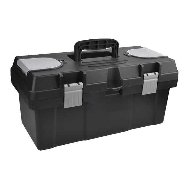 Caja de herramientas portátil, contenedor de almacenamiento, herramientas manuales, ferretería doméstica, estuche rígido de viaje 405 x 195 x 185 cm