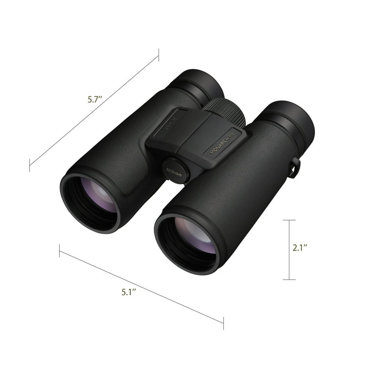 Nikon Monarch M5 10x42 Binoculars with Lens Covers, Case