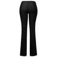 thumbnail image 4 of Made by Olivia Women's Comfy Bootcut Curvy Fit Trouser Pants, 4 of 4