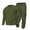 Dark Green, variant on Men's Sweatshirt Tracksuits Long Sleeve V Neck Tops and Jogger Pants Casual Waffle Knit Fall Winter Workout Gym 2 Piece Outfits Black XXXL
