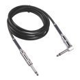 thumbnail image 1 of Opolski Audio Cable Professional 6.35mm Plug Straight to Right Angle Instrument Cord for Electric Guitar, 1 of 9