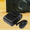 thumbnail image 6 of Kokiya Camera Case Fashion PU Leather Premium Carrying Lightweight Camera Sling Bag Black, 6 of 9