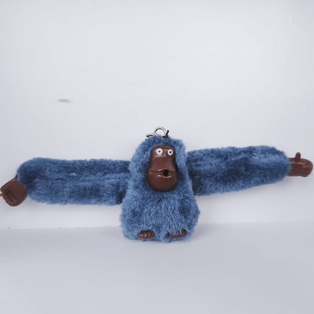 Colgante de bolso de mono de peluche, bolso de mensajero, mochila, llavero, muñeco colgante, llavero