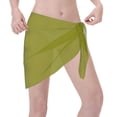 thumbnail image 3 of Bingfone Olive Women's Sarong Swimsuit Cover Ups Bathing Suit Coverups Chiffon Beach Wrap Skirts, 3 of 7