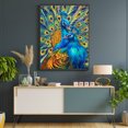 thumbnail image 4 of Cuadros Decorativos Kit de pintura de diamantes 5D, arte de mosaico de diamantes cuadrados completos de animales Ehuebsd Nuevos Originales, 4 of 9