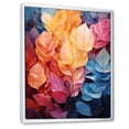 thumbnail image 2 of Designart "Dreaming Among Colorful Leaves I" Leaves Floater Framed Wall Decor, 2 of 5
