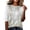 Multicolor, variant on Domzest Womens Boho Floral Print Tops Elbow Length Crew Neck Lightweight Shirt Half Sleeve Summer Fall Loose Fit Tunic Tops Black XXL