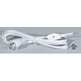 thumbnail image 5 of B&P Lamp® 8 Foot Clear Gold Cord Set With Inline Rotary On-Off Switch, Spt-1 Cord Size, 5 of 5