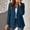 A523 Navy, variant on Xdegoge Womens Classic Blazer Notched Lapel Long Sleeve Button Down Work Office Suit Jacket Professional Formal Business Casual Outerwear Cardigan Coats Blazers Tops