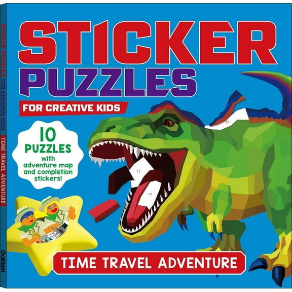 Sticker Puzzles Sticker Puzzles; Time Travel Adventure: For Creative Kids, Book 3, (Paperback)