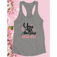 thumbnail image 3 of You Are The Amazing Mom Racerback Tank Women -Image by Shutterstock, Female Medium, 3 of 4