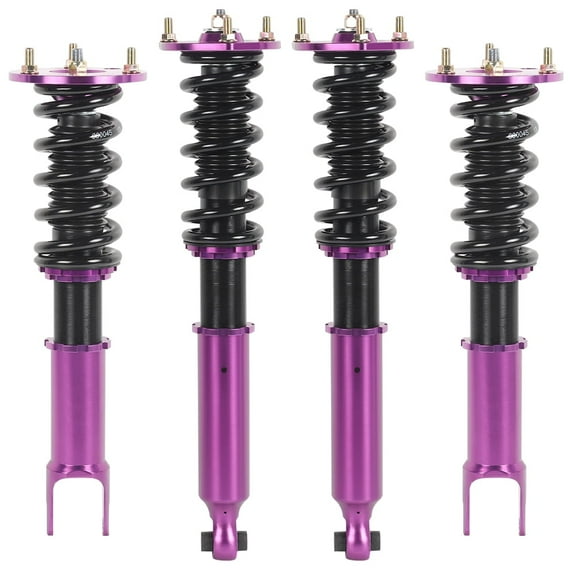 SPEEDWOW Coilovers Kits for 1992-2000 Lexus SC300 & SC400, 24 Levels Damper Adjustable Coilovers Suspension Kit Shock Absorbers Struts Coilover Lowering Kit