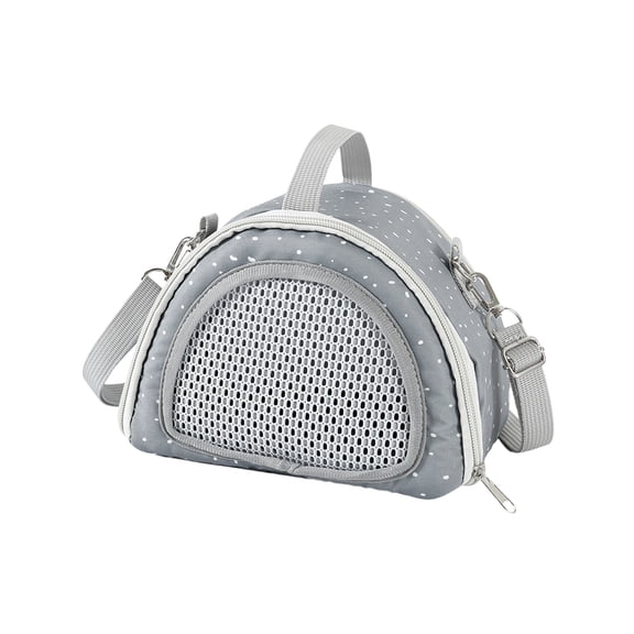 Cat Carrying Case,Pet Dog Cat Carrier Soft,Small Pet Carrier Bag, Adjustable Crossbody Sling, for Hamster Squirrel Hedgehog Glider Breathable Mesh Travel(MulticolorC)