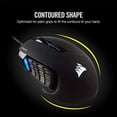 thumbnail image 5 of Corsair Scimitar Pro RGB - MMO Gaming Mouse - 16,000 DPI Optical Sensor - 12 Programmable Side Buttons - Black, 5 of 5