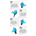 thumbnail image 3 of Inflatable Paddle Board Adapter, Lightweight 3 Air Valve Nozzles Inflatable Pump Adaptor  For Rubber Boats, 3 of 8