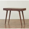 thumbnail image 3 of Mod-Arte Pratt Modern Kiln-dried Hard Wood Office Desk in Dark Walnut, 3 of 17