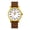 GL-Brown, variant on Original Nurse Watch for Medical Professionals and Students Various Scrub Colors, Easy Read Dial, Military Time with Second Hand, Silicone Band, 3 ATM Water Resistant