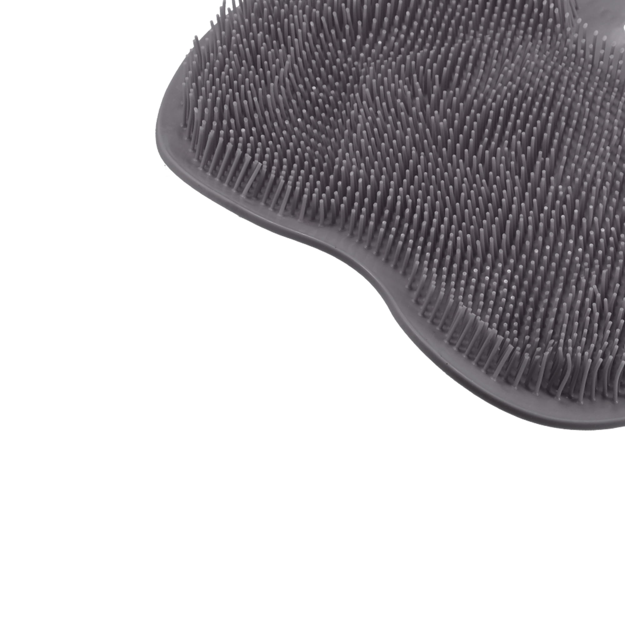 Unique Bargains Foot Clean Massager Scrubber with Suction Cups 11.81"x9.84" Gray
