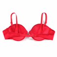 thumbnail image 6 of EliteGoogv Front Closure Bras For Women Lace Bras For Women Padded Semi Cup Push Up Wireless Womens Bras Everyday Bras For Women Red 36, 6 of 9