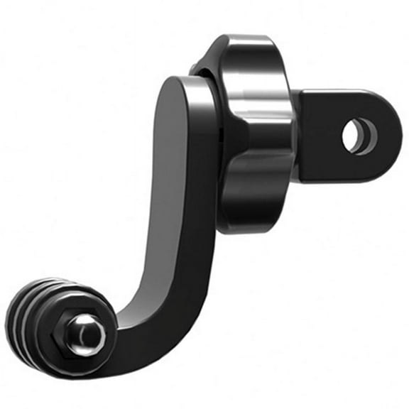 Universal 360° Rotatable Vertical Mount Universal Camera Accessories Camera Backpack Clip Collar Mount Helmet Chin Mount,1 x Adapter Bracket,Black