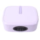 thumbnail image 2 of Mini secadora de ropa eléctrica plegable con bolsa secadora Función de temporizador Enchufe silencioso de EE. UU. Secadora de ropa portátil de 110 V para ropa ligera Ropa interior Púrpura, 2 of 10
