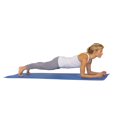 thumbnail image 4 of Sunny Health & Fitness Blue Yoga Mat, 4 of 4