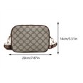 thumbnail image 2 of Bolso Cuadrado Retro JShteea Bolso Bandolera Cuero PU Blanco, 2 of 9