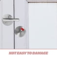 thumbnail image 3 of OUNONA 1 Set Of Stainless Steel 304 Privacy Door Handle For Toilet With Keyless Locking Feature For Facility Managers, 3 of 8