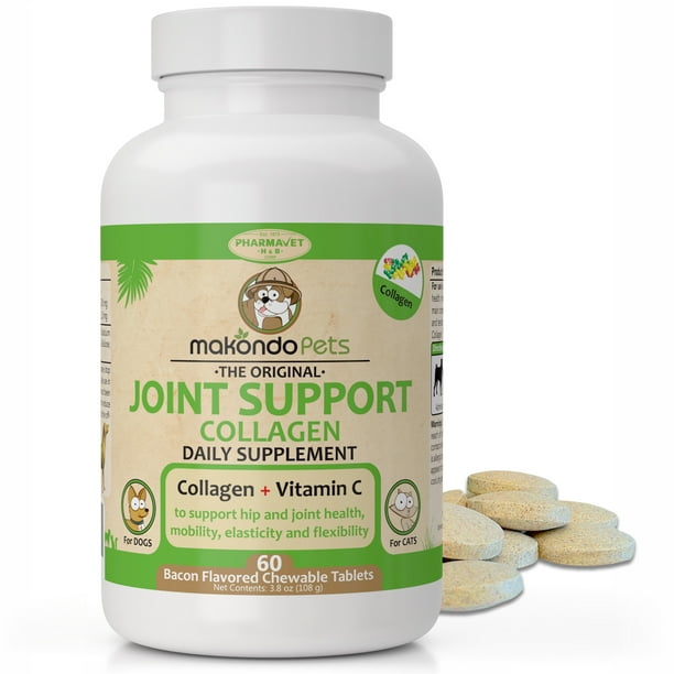 Joint Support Supplement for Dogs and CatsBacon Flavor Chewables with