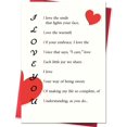 thumbnail image 1 of Tarjeta de San Valentín Smithtuy Romántica Acróstico 20 x 14 cm, 1 of 6