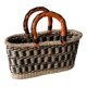 thumbnail image 3 of Bolso de mano Yinane tejido de paja tipo cartera moderno ligero para ir de compras, 3 of 7