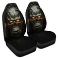 thumbnail image 2 of Chririnla 2 PCS Car Seat Covers Cool Punk Skull Print Front Auto Seat Cover, Breathable Car Bucket Seats Protector Covers Universal Fit for SUV Sedan Van, 2 of 7