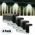 thumbnail image 1 of 4 Solar LED Bright Deck Lights Outdoor Garden Patio Railing Banister Path Light, 1 of 7