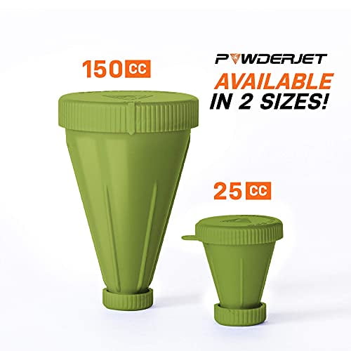3-in-1 Protein Funnel Powder Device Protein Powder Containers to Go and Powder Mixer Tight-Lock Containers for Protein Powder and Pre Workout