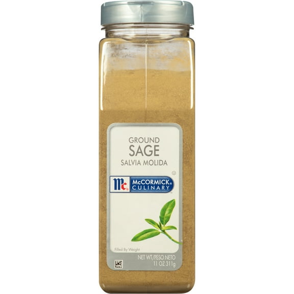 McCormick Culinary Kosher Ground Sage, 11.0 oz Bottle