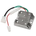 thumbnail image 1 of LAFGUR Voltage Regulator For 178F,Electric Starting Voltage Stabilizer,AVR Voltage Regulator Automatic Voltage Stabilizer Aluminum Electrical Starting Accessory DC12V 178F 186F For KDE3500, 1 of 8