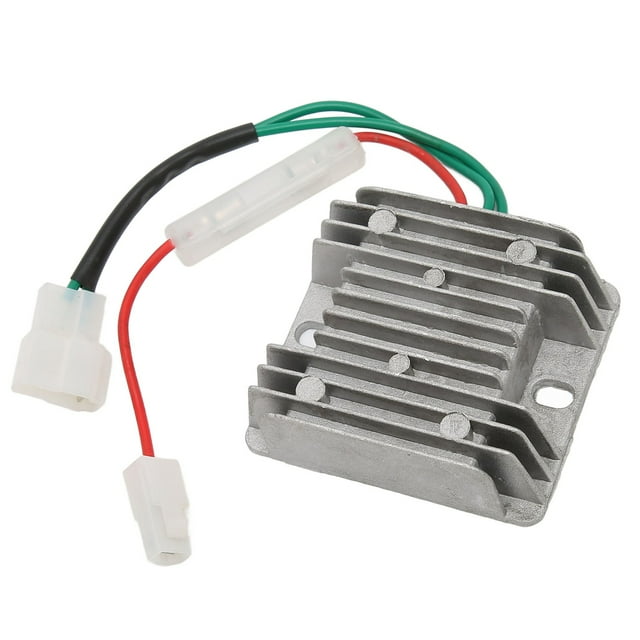LAFGUR Voltage Regulator For 178F,Electric Starting Voltage Stabilizer,AVR Voltage Regulator Automatic Voltage Stabilizer Aluminum Electrical Starting Accessory DC12V 178F 186F For KDE3500