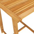 thumbnail image 5 of vidaXL 5 Piece Garden Bar Set with Cushions Grey, 5 of 5