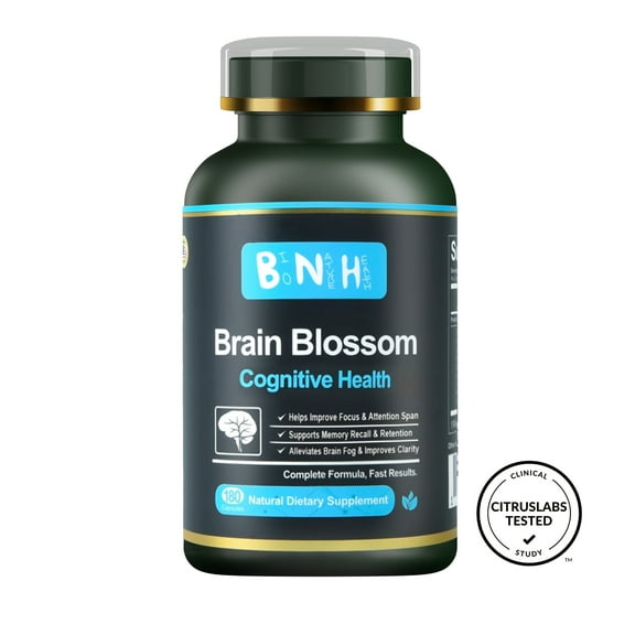 Brain Blossom, Holistic Herbal Supplement, 180 capsules