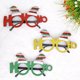 thumbnail image 1 of 2023 Celebración de Navidad Decoración Gafas divertidas Adultos niños Happy Holiday Party gafas marco gafas de sol al por mayor, 1 of 4