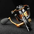 thumbnail image 4 of Metal Spinning Fishing Reel with Hollow Carved Design for Saltwater Fishing Use, 4 of 9